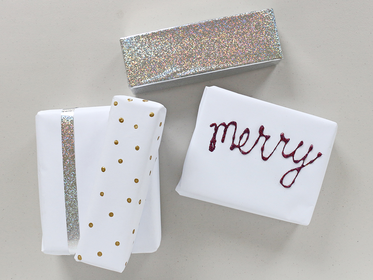 Sparkle Paper Craft Gift Wrap