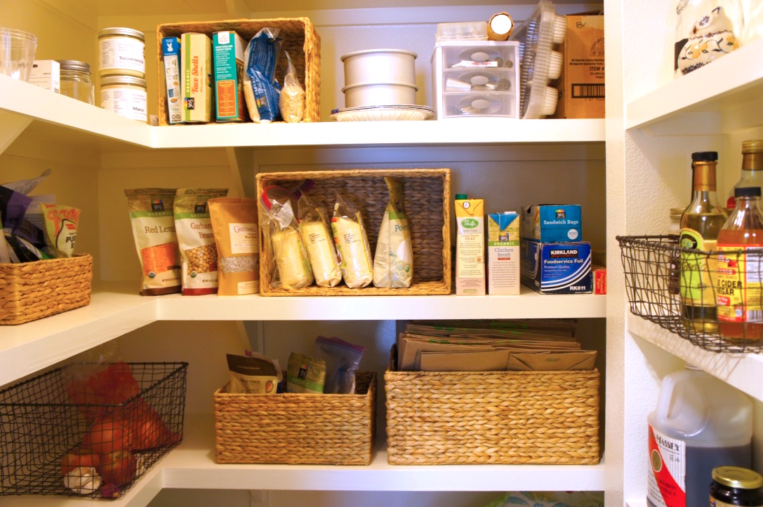 shelving to use to declutter your house