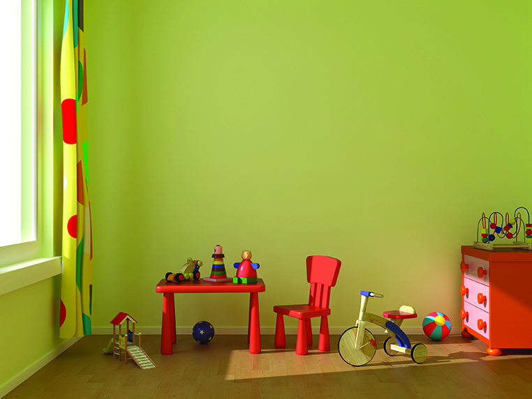 Green child room