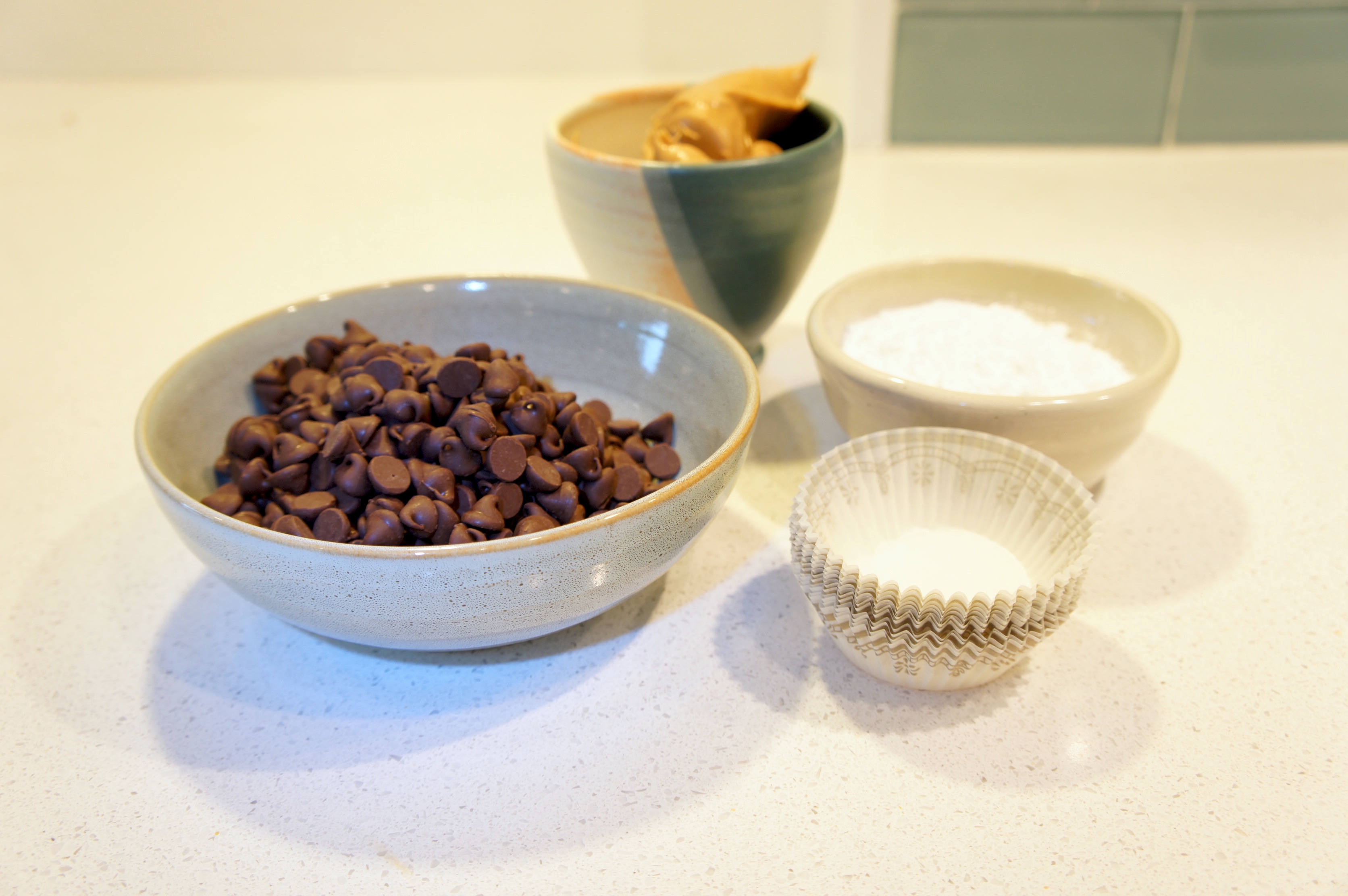 Peanut butter cup ingredients