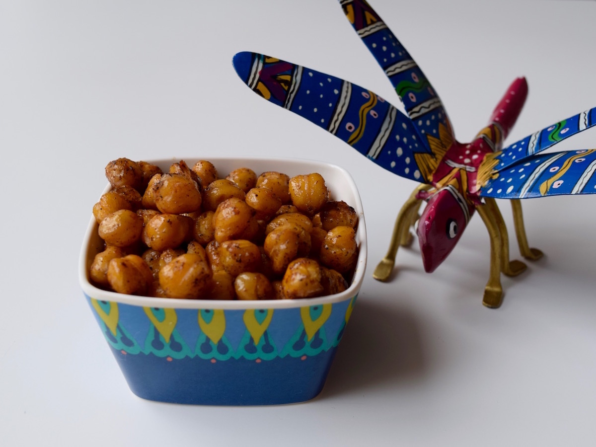 Honeyed chickpeas after-school snacks