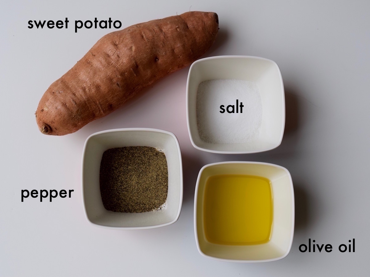 Sweet potato fries after-school snacks ingredients