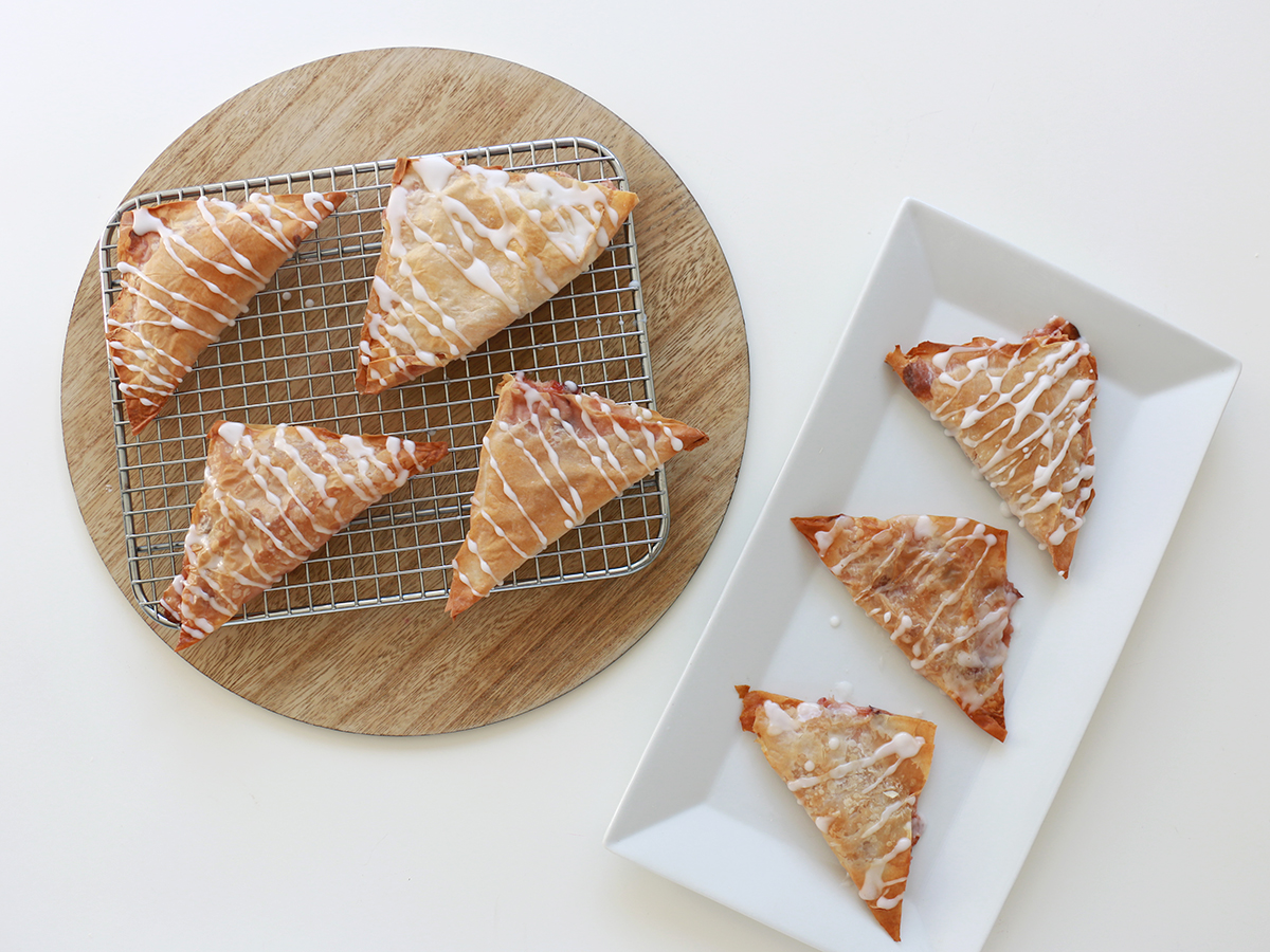 Cranberry Phyllo Turnovers