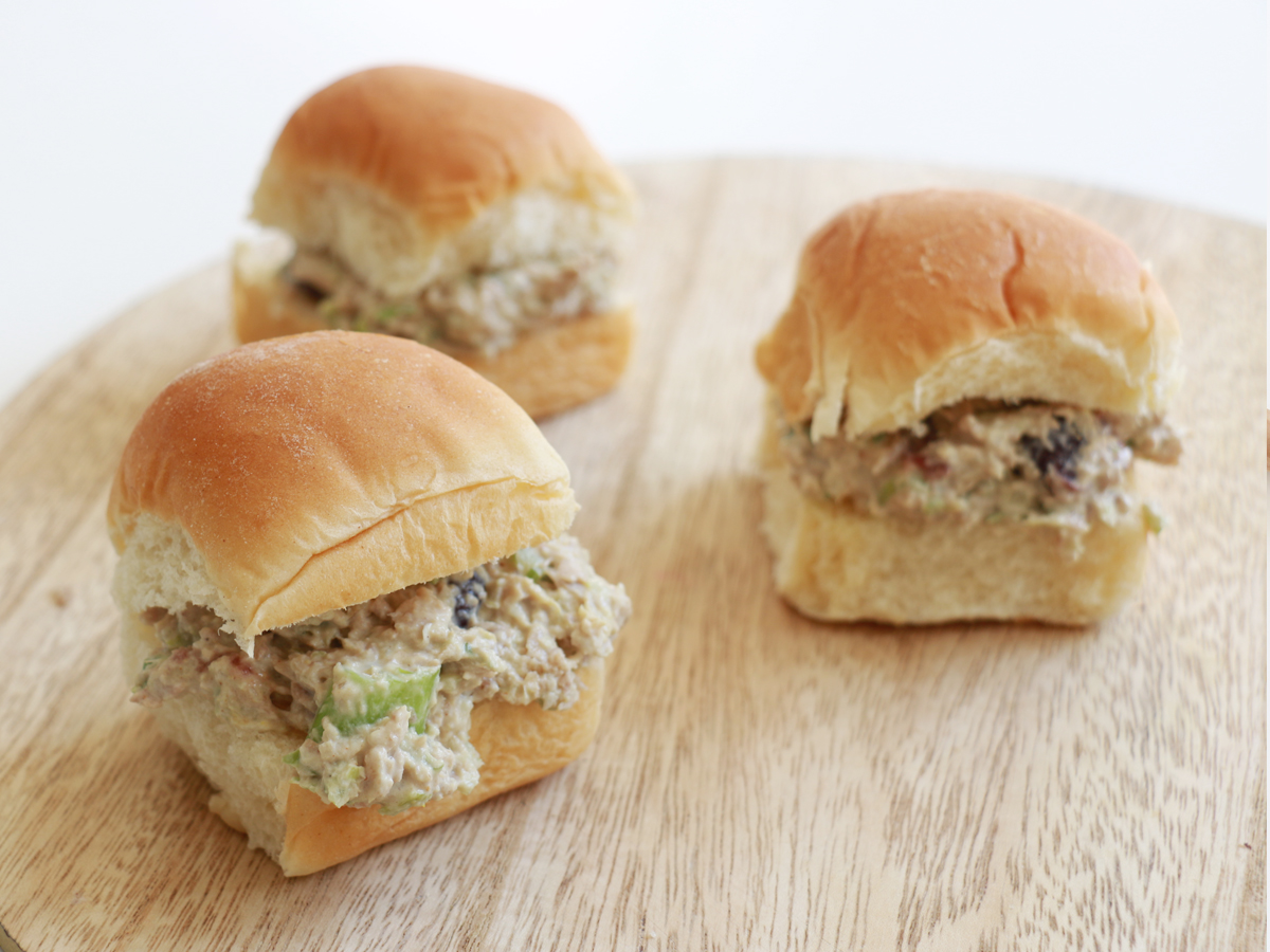 Turkey salad sandwiches