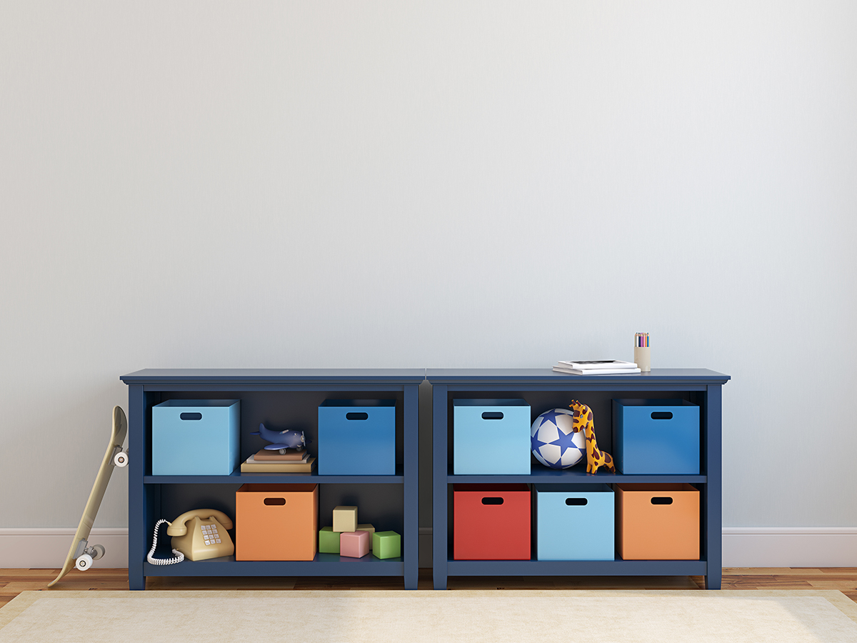 5 Places in Your Home to Corral Kid Clutter