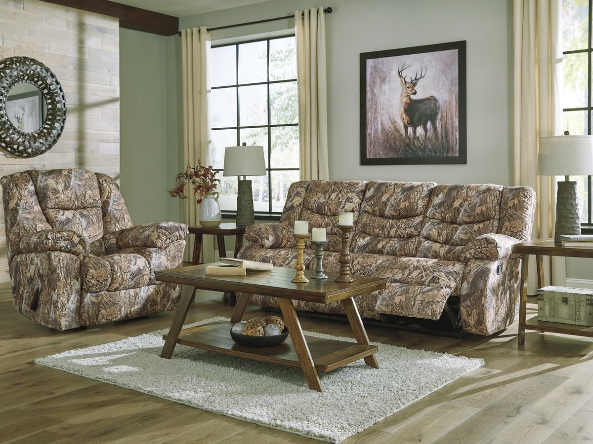 Camo living room furniture set