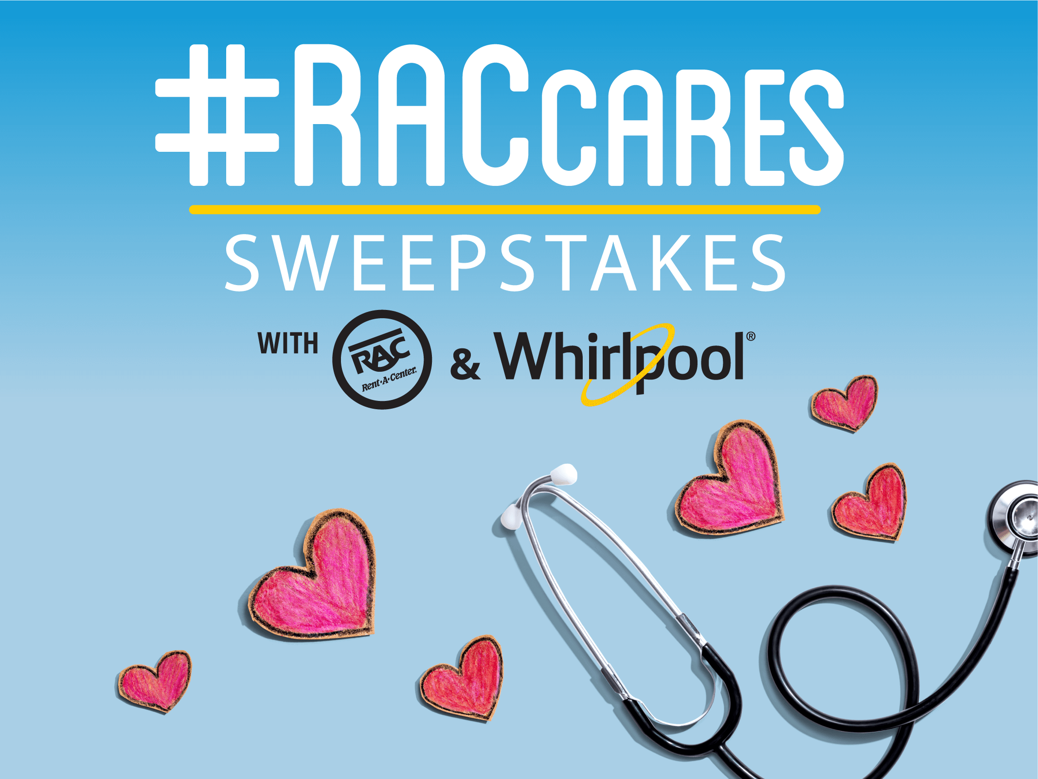#RACCares Sweepstakes with Rent-A-Center and Whirlpool