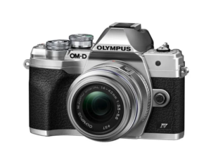 Black and silver Olympus Digital Camera 