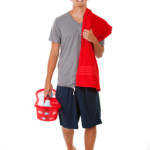 <strong>Shower Caddy. </strong> Getting through freshman year in a dorm is easier with a shower caddy stocked with essentials like shampoo, conditioner, body wash, razors and shaving cream, nail clippers, and, most importantly, flip-flops.