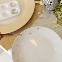 NYE Edible Sparkles for Plates