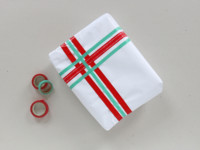 Tape and Paper Gift Wrap DIY