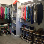 Neatly organized closet by Organized Chaos With a Twist.