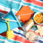 Fill a pail instead of a basket for a beach-inspired picnic.