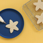 Cool the cookies completely before icing.