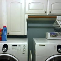 A bar for hangers comes in handy. Photo: Organized Chaos With a Twist
