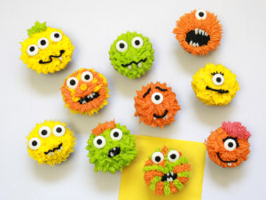 Get creative with the eyes and the mouths.