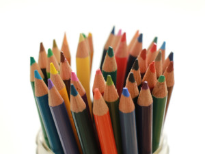 Put out a jar with colored pencils or markers so guests can write out the names of the dishes they bring.