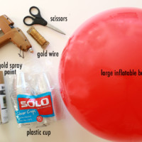 Giant ornament craft supplies