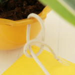 Butcher's knot step 2