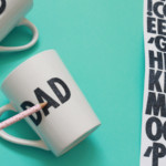 Trace around the letters with a pencil.