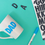 Go over the pencil outline with your paint pen, then fill in the letters.