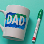 Once finished, peel off the stickers to reveal the letter design.