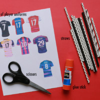 Jersey straws craft materials