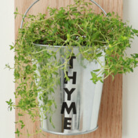 Hang your garden display on the wall.